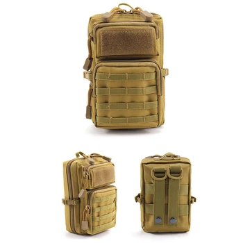 Многофункциональный тактический чехол-кобура, военная набедренная сумка Molle, кошелек, портмоне, чехол для телефона, походные сумки, охотничий рюкзак