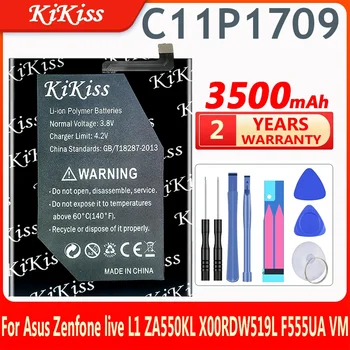 Аккумулятор для телефона C11P1709 для Asus Zenfone live L1 ZA550KL X00RD Zf live L1 Запасные батарейки