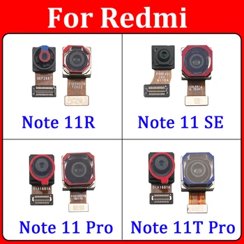 Оригинал Для Xiaomi Redmi Note 11 11T 11R Pro Plus 11 Se 5G Гибкий Кабель Модуля задней камеры + Гибкий Кабель Фронтальной камеры