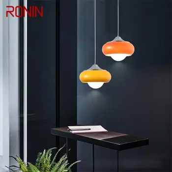 Подвесной светильник RONIN в стиле Ретро Креативного дизайна, светодиодный Декоративный для домашнего ресторана, бара в спальне
