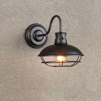 Настенный светильник в американском стиле в стиле ретро, уличный водонепроницаемый светильник для внутреннего двора, внутренний ресторан в индустриальном стиле, коридор, бра, настенный светильник