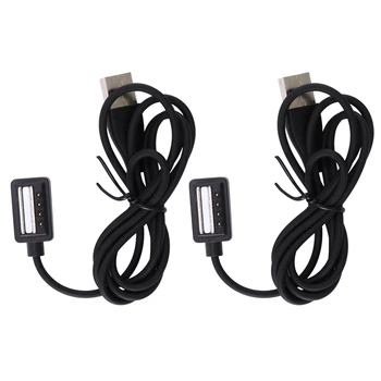 2X Магнитный USB-кабель для зарядки Suunto 9 / Spartan Ultra/Spartan Ultra HR/Spartan Sport (3,3 фута / 100 см)