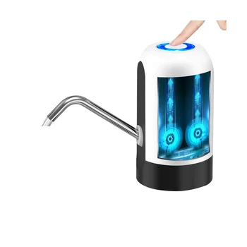 Дозатор для бутылок с водой Насос для бутылок с водой Зарядка через USB Автоматический насос для питьевой воды Портативный электрический дозатор воды B